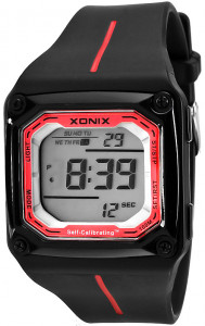 Duży Zegarek Sportowy HiTech XONIX WR100M Self-Calibrating - Długi Pasek - Kalibrowany Androidem/PC