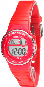 Mały Wielofunkcyjny Zegarek Elektroniczny XONIX - Wodoszczelny 100M - Damski, Dziecięcy i Młodzieżowy