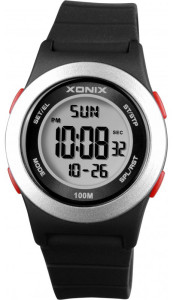 Czytelny Elektroniczny Zegarek Dziecięcy / Damski XONIX - Wodoszczelność 100m - Sportowy - Lekki - Wielofunkcyjny