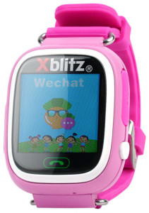 Dziecięcy Zegarek Smartwatch XBLITZ Love Me - GPS Funkcja Stałego Lokalizowania Dziecka Na Smartfonie - Wbudowane Wi-Fi - Krokomierz - Odbieranie Połączeń i Wiadomości - Slot Karty SIM