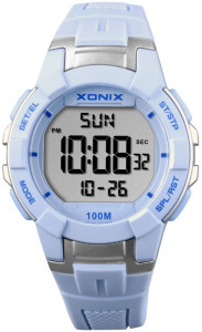 Zegarek Dla Dzieci / Damski XONIX - Elektroniczny z Podświetleniem - Wodoodporny 100m - Wielofunkcyjny
