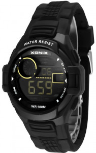 Elektroniczny Zegarek Sportowy XONIX - Wielofunkcyjny, WR100M - Męski I Dla Chłopaka