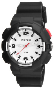 Wytrzymały Zegarek XONIX - Wodoszczelność 100M - Analogowy z Podświetleniem - Damski i Młodzieżowy - Na Każdą Rękę