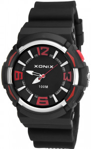 Wskazówkowy Zegarek Sportowy XONIX - Unisex - WR100M - Z Podświetleniem Tarczy