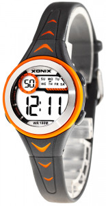 Kolorowy Zegarek Sportowy XONIX - Damski I Młodzieżowy - WR100M, Stoper, Alarm, Data, Podświetlenie