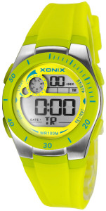 Nieduży Zegarek Sportowy XONIX WR100M + Wiele Funkcji - Dla Dziewczynki I Dla Kobiety - Zielony