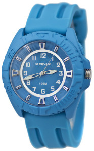 Duży Analogowy Zegarek Sportowy XONIX WR 100M Z Podświetleniem - Damski i Młodzieżowy