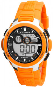 Wielofunkcyjny Zegarek Sportowy XONIX - WR100m - Męski i Młodzieżowy - Orange