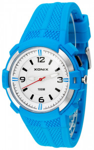 Uniwersalny Zegarek Sportowy XONIX WR100M Z Podświetleniem - Niebieski