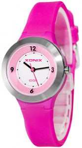 Wskazówkowy Zegarek XONIX - Damski i Dla Dziewczynki - Wodoszczelny 100m - Podświetlana Tarcza - Pasuje Na Każdą Rękę