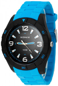 Uniwersalny Zegarek Sportowy XONIX - Wodoszczelność 100M - Duża Średnica Tarczy