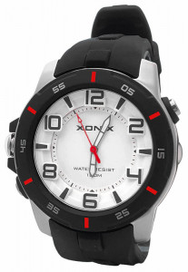 Zegarek XONIX z Wbudowaną Boczną Latarką LED - Męski i Młodzieżowy - Wskazówkowy z Podświetlaną Tarczą - Wodoszczelny 100m