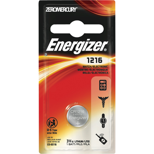 Bateria Litowa Energizer CR1216 3V / ECR1216, DL1216