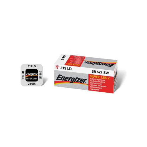 Bateria Srebrowa Energizer SR527SW (319) 1,55V / SR527SW, D319, 319, 319(RW328)